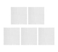 Kisangel Carreaux de Mosaïque Miroir Adhésifs Argentés 5 MM, 5 Feuilles Autocollantes pour Loisirs Créatifs, Décoration Disco, Cadres Photo et Fête, Carreaux Carrés en Acrylique pour