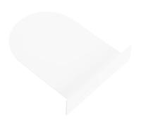 Kisangel Cartes de Table de Mariage en Acrylique Blanc, Modèle Arqué | Support Minimaliste Moderne, Impression DIY Facile, Nettoyage Simple, pour Restaurants et Affichage de Placement