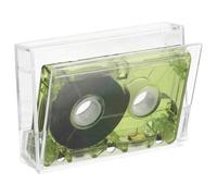 Kisangel Cassette Audio Vierge 40-60 en Plastique Vert Fruit, Bande D'enregistrement Polyvalente pour Magnétophone, Cassette D'enregistrement Vocal, pour Interviews et Messages Personnels
