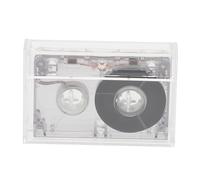 Kisangel Cassette Audio Vierge Vintage pour Décoration Murale, Plastique Solide, Mini Format 60, Ornement Créatif pour Bureau Et Salon, Style Rustique, Accessoire Décoratif Original
