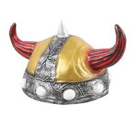 Kisangel Chapeau Viking à Latex pour Cosplay et Fête Accessoire de Décoration pour Halloween et Spectacles Chapeau et Confortable pour Photos et Rôles