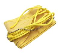 Kisangel Chiffon d'Entretien pour Instruments à Vent comme Saxophone et Flûte, Chiffon de Nettoyage Portable Cordelette, Conçu Nettoyage Rapide Après Répétition