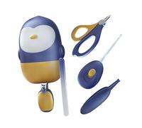 Kisangel Ciseaux Ongle Garçon Fille Coupe Ongle Garçon Fille Soin Ongles Garçon Fille Kit Toilettage Pince à Épiler Cuillère Oreilles Led