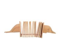 Kisangel Clapet Bois Dauphin pour Garçon Fille Instrument de Percussion Bois pour Éveil Rythmique Musical Éducatif pour Tout-Petits et Activités Parent-garçon Fille