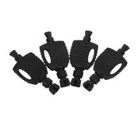 Kisangel Clé de Boîte à Appâts en Plastique 4 Pièces pour Station D'appâtage Jardin, Compacte et Compatible Multi-Marques, Accessoire de Remplacement pour Pièges à Souris