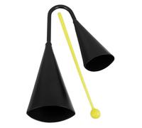 Kisangel Cloche de Percussion Fer avec Plastique pour Garçon Fille Instrument Musical Éducatif pour Développement Musical des Tout Petits