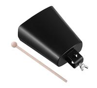 Kisangel Cloche de Vache avec Instrument de Percussion Portable pour Événements et Jeux pour Éducation Musicale des Garçon Fille et Performances de Groupe