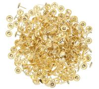 Kisangel Clous de Tapissier Vintage en Fer Doré 300 Pièces Punaises Décoratives pour Meubles Anciens Accessoires de Mobilier pour Canapé et Tapisserie