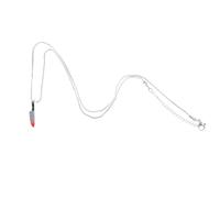 Kisangel Collier de couteau de simulation couteau cuisine accessoires de costumes d'Halloween colliers pour femmes à la mode accessoires gothiques colliers gothiques collier créatif alliage