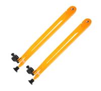 Kisangel Compas 2 Pièces Outil Éducatif Plastique Tableau Blanc Orange pour Dessiner de Grands Démonstrations en e Mathématiques