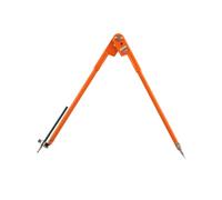 Kisangel Compas de Charpentier Ajustable Grand Diamètre Outil de Traçage Précis Multifonction avec Porte-crayon Métallique pour Marquage et Dessin Menuiserie S