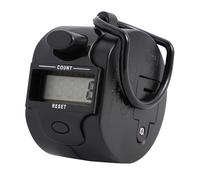 Kisangel Compteur Manuel Mécanique Chiffres Clicker Portatif Robuste Compteur Pointage Tactile avec Remise à Zéro Doigt et Résistant Couleur Aléatoire Couleur Aléatoire