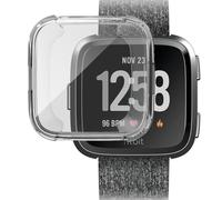 Kisangel Coque de Protection Antichoc Transparente en TPU Souple pour Montre Connectée, Coque Flexible Résistante aux Rayures, Accessoire Compatible avec Bracelet Connecté, Protection
