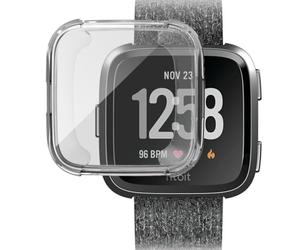 Kisangel Coque de Protection Antichoc Transparente en TPU Souple pour Montre Connectée, Coque Flexible Résistante aux Rayures, Accessoire Compatible avec Bracelet Connecté, Protection