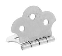 Kisangel Cordier de Guitare Boîte à Cigares Métallique à 3 Cordes avec Vis Pièce Détachée Charnière pour Guitare Électrique Accessoire Léger et Solide Cigar Box