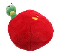 Kisangel Coussin en Forme De Pomme Coussin en Peluche Réaliste en Forme De Fruit pour Enfants Et Adultes - Coussin De Dossier Doux pour Chaise Canapé Ou Sol De Salle De Classe