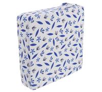 Kisangel Coussin Rehausseur Chaise Garçon Fille Ans Bleu Siège Antidérapant Polyester Imperméable Sangles Sécurisées pour Table à Manger Usage Repas et Activités