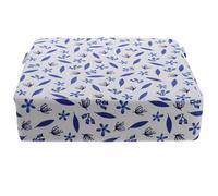 Kisangel Coussin Rehausseur de Chaise Sangles Réglables pour Garçon et Filles en Polyester Imperméable Design Compact et Housse, Maison Déplacement