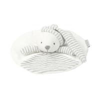 Kisangel Couverture Apaisante pour Né Serviette Réconfortante Peluche Ours Gris Douce et Respirante pour