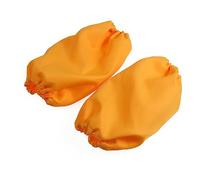 Kisangel Cuisine pour Garçon Fille Tablier Manchons de Cuisine et Chapeau pour Jouer Orange