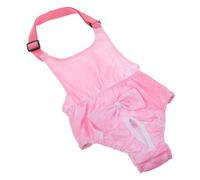 Kisangel Culotte Hygiénique Lavable pour Chiennes Chaleur Protection Réutilisable Ajustable pour Femelles Couches Physiologiques pour Chiens Prévention des Fuites et Confort Au Quotidien