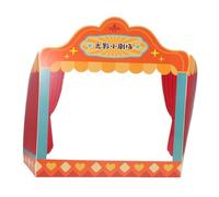 Kisangel de Marionnettes Ombres pour Scène Portative Traditionnelle DIY Jeu Éducatif Interactif pour Apprentissage Créatif et Conte Animé