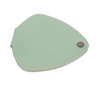 Kisangel De Rangement Multifonction pour Médiators Basse Guitare Électrique Accessoire Bleu Style Concert Cuir Vert Clair