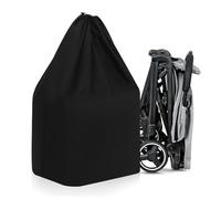 Kisangel de Rangement pour Poussette de Voyage avec Fermeture à Cordon Verrouillable Coutures Renforcées Protection Dommages Cabine et Porte Avion avec Double Bandoulière Confortable pour