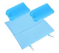 Kisangel de Refroidissement pour Lapin avec Pack de Glace Réutilisable Accessoire pour Cage de Lapin Hamster Cochon et Petits Animaux Rafraîchissant Intégré Confort sans Froid Excessif Bleu