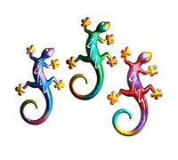 Kisangel Décoration Murale En En Forme De Gecko Ensemble De En Décoratif Pour Un Style Unique Art Inspirant Pour Votre Intérieur