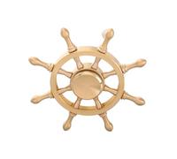 Kisangel Décoration Volant Laiton Rotatif Ornement De Bureau Objet De Décoration Salon Élégant Poids Original pour Bureau Et Bibliothèque