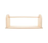 Kisangel Dévidoir de Rouleau de Papier en Bois pour Bureau Design Stable, Compatible Rubans et Rouleaux Autocollants, pour Espace Créatif et Studio