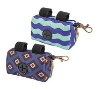 Kisangel Distributeur De Paquet à Portable 2pcs pour Bébés Violet Paquet à De Voyage Pratique Accroche-Poussette Accessoire pour Sorties Nourrissons