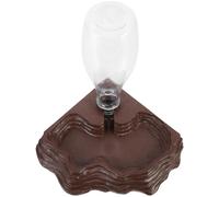 Kisangel Distributeur Eau Réutilisable pour Reptiles Abreuvoir Au Sol pour Tortues Terrestres Récipient pour Animaux de Compagnie Antidérapant et Résistant pour Maison et Terrarium