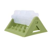 Kisangel Distributeur Friandise Chien Jouet Interactif à roulettes pour Chiens et Chiots Stimulant Cerveau et Alimentation Lente sans Toxique