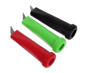 Kisangel Embouts De Bâtons De Ski en Carbure De Tungstène 3 Pièces Antidérapants Compatibles Bâtons De Randonnée Vert Noir Rouge pour Randonnées en Plein Air Équipement De Montagne