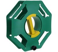 Kisangel Enrouleur de Câble Électrique en Plastique Vert, Support de Câble Compact avec Mécanisme D'enroulement Rapide, Distributeur de Fil pour Garage et Bricolage, Rouleau de Rangement