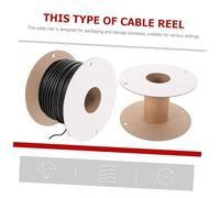Kisangel Enrouleur de Câble Papier pour Rangement et Emballage Organiseurs de Cordons Électriques Pratiques Dérouleur Compact Facile à Utiliser Adapté pour Extension et Câble Électrique