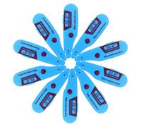 Kisangel Ensemble de 10 Thermomètres pour Médecin en Plastique Solide, Bleu sans Lumière, Kit de Docteur pour Garçon et Filles, pour Se Déguiser et Jouer au Docteur, Accessoires Médicaux