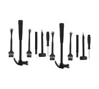 Kisangel Ensemble de 12 Outils Archéologiques pour Garçon et Filles, Grand Kit de Fouille avec Marteau et Outils de Géologie, Éducatif de Découverte des Fossiles de Dinosaures, Coffret