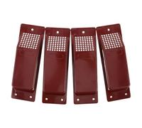 Kisangel Ensemble De 4 Accessoires De Ventilation Pour Caisses Grille D'Aération Avec Moustiquaire Grille De Contrôle De La Condensation Plaque De Ventilation À Monter