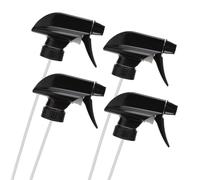 Kisangel Ensemble de 4 Embouts de Tuyau d'arrosage avec pulvérisateur à gâchette à 28 Dents, idéal pour l'irrigation agricole et l'aménagement paysager extérieur. Arrosage de