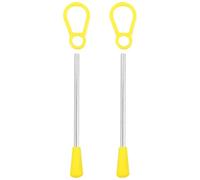 Kisangel Ensemble de 4 Maillets Triangulaires en Fer Poignée Antidérapante, Accessoires de Percussion Manuelle pour Instrument Musique, Baguettes pour Triangle, Apprentissage Musical