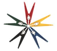 Kisangel Ensemble de 5 pinces de résistance pour l'exercice des doigts - Renforcement de la force de préhension et de la dextérité - Idéal pour la rééducation, la récupération après un,