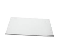 Kisangel Étagère Verre Trempé pour Réfrigérateur et Congélateur Certifiée Support Stable et Facile à Nettoyer, Dimension 40x24 Cm, Compatible Modèles Courants, Rangement la Cuisine