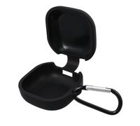 Kisangel Étui de Protection Silicone Léger avec Mousqueton pour Écouteurs sans Fil Modèle Live Coque Anti-Chute Compatible Housse Pratique et Résistante