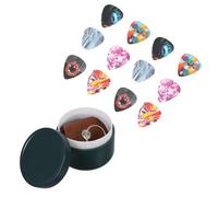 Kisangel Étui de Rangement pour Médiators de Guitare en Celluloid Design Moderne et Pratique