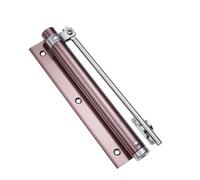 Kisangel Ferme-porte Automatique Réglable pour Porte Intérieure Charnière Invisible Aluminium Léger avec Ressort Puissant Fermeture Silencieuse et Pratique pour Maison sans Perçage Couleur