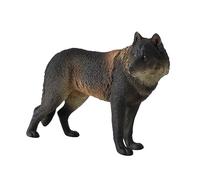 Kisangel Figurine Loup Réaliste Plastique Educatif pour Garçon Fille Modèle Développement Cognitif et Imagination