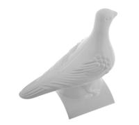 Kisangel Figurines Oiseaux Plastique Toit Statue Oiseau Plastique pour Décoration De Toit Modèle De Pigeon Artificiel
